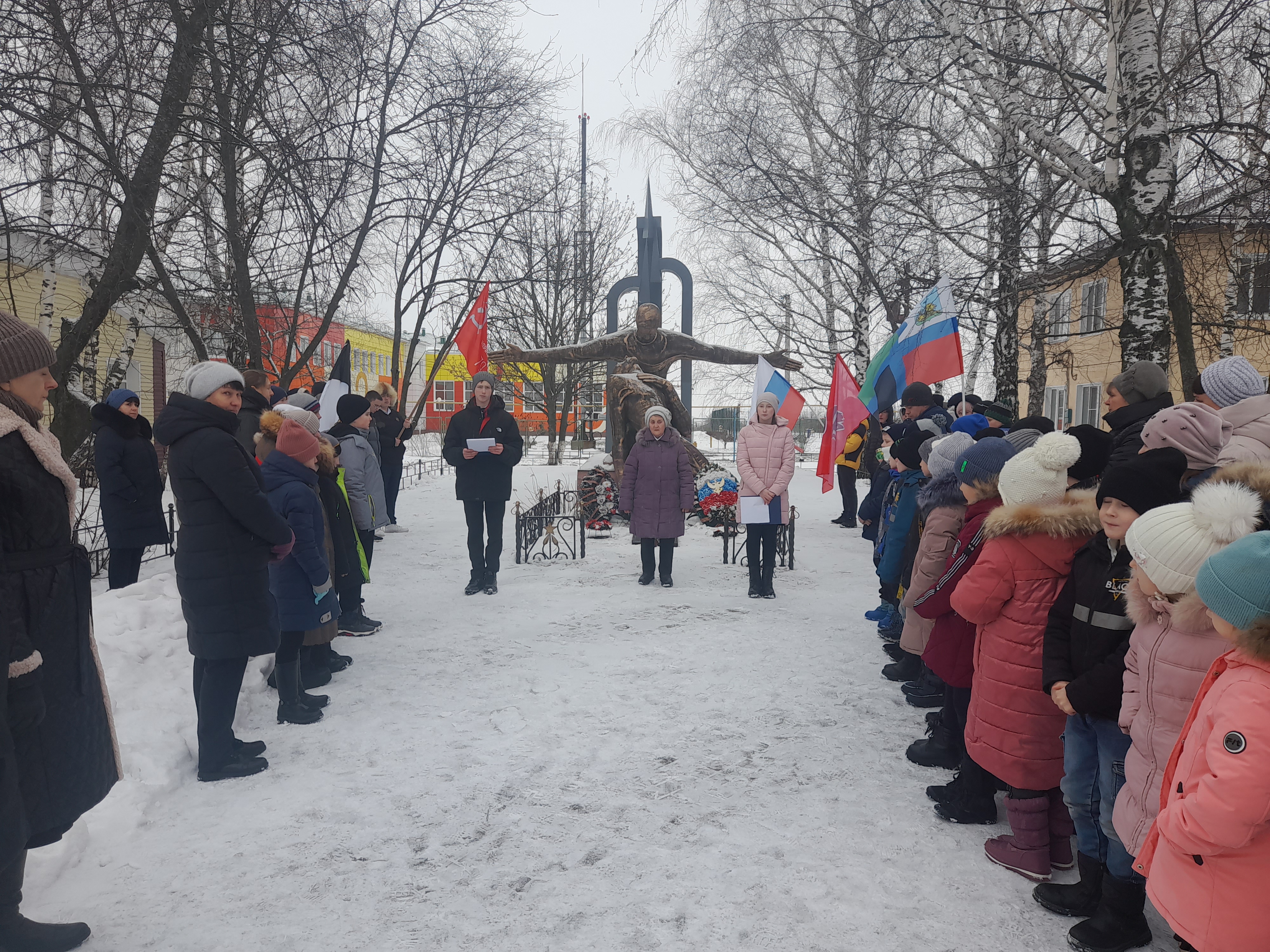 На территории Прилепенского сельского поселения прошли мероприятия, освящённые 81-й годовщине освобождения Чернянского района от фашистской оккупации.