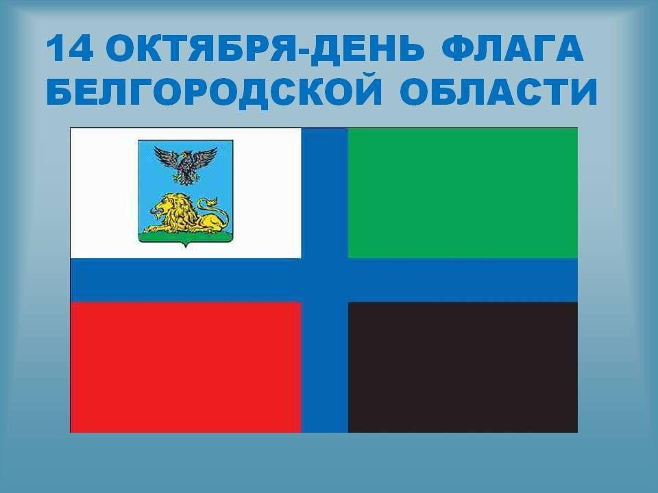 14 октября в нашем регионе отмечается важный праздник — День флага Белгородской области..