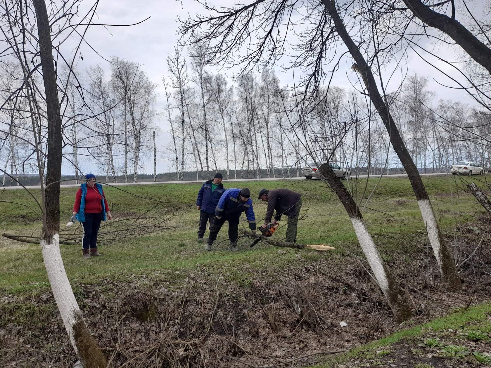 С наступлением весны состоялся первый областной субботник!.