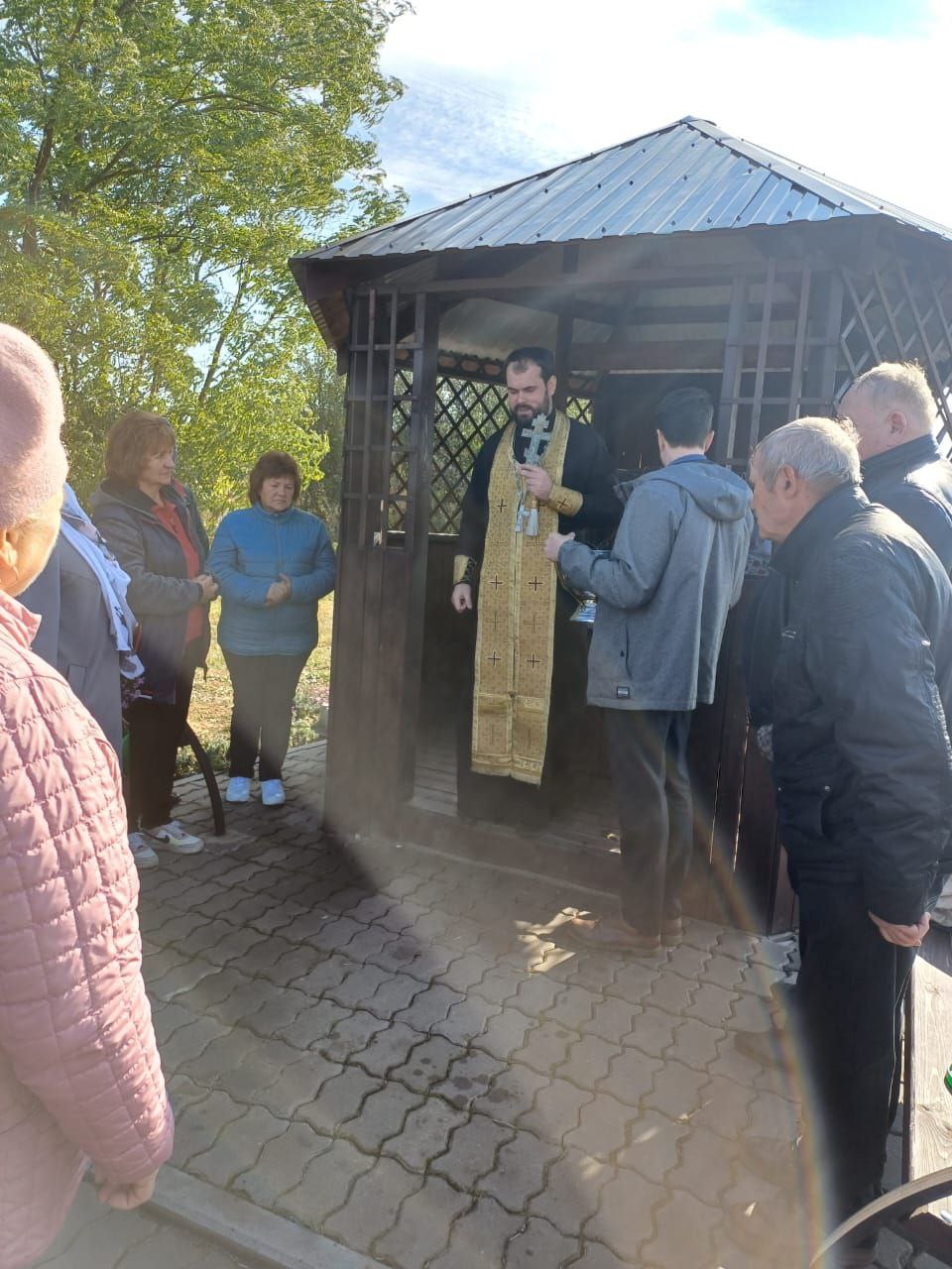 14 октября в с.Ковылено состоялось освящение источника Покрова Пресвятой Богородицы.